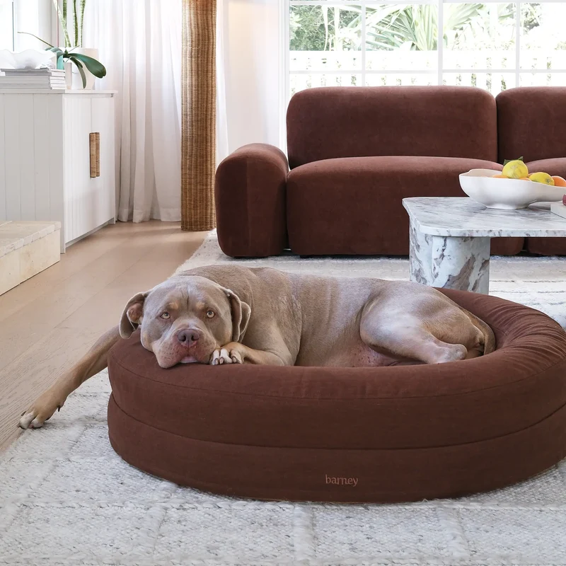 Linen Cover Curl in Moose