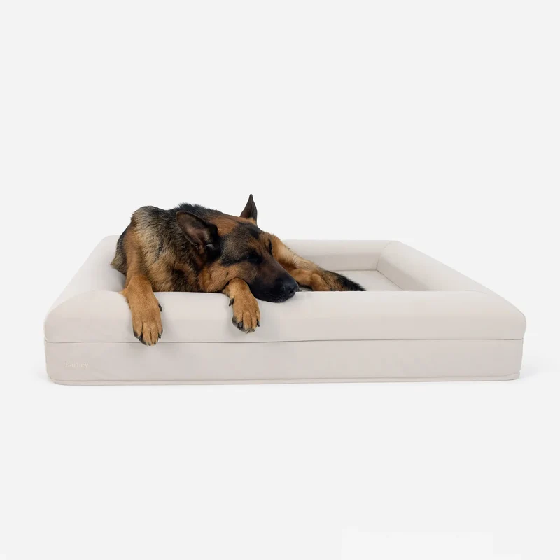 Large Plus Barney Bed in Bone