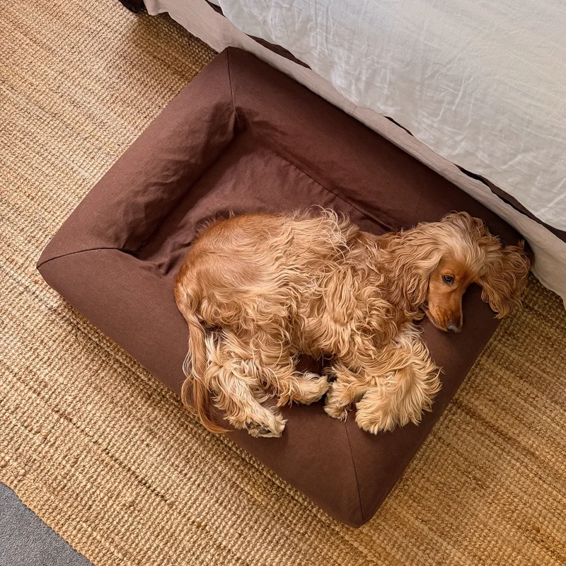 Linen Cover in Moose