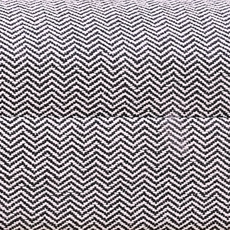 Black and white chevron pattern on a dog bed from Barney Bed Australia